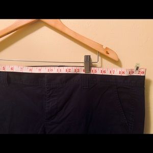 Blue kakis from old navy. A bit of stretch.